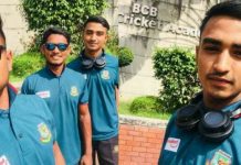নিউজিল্যান্ডের ক্রাইস্টচার্চে এবার গেল অ-১৯ দলের যুবারা