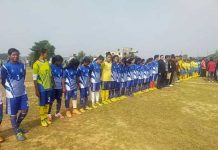 দিরাইয়ে প্রমীলা ফুটবল টুর্ণামেন্ট’র উদ্বোধন